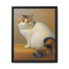 Custom Oil Painting Cat Portrait, Custom Pet Art
