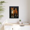Eternal Light Dog Memorial Portrait Eternal Light Dog Memorial Portrait, Oil Painting Pet Memorial