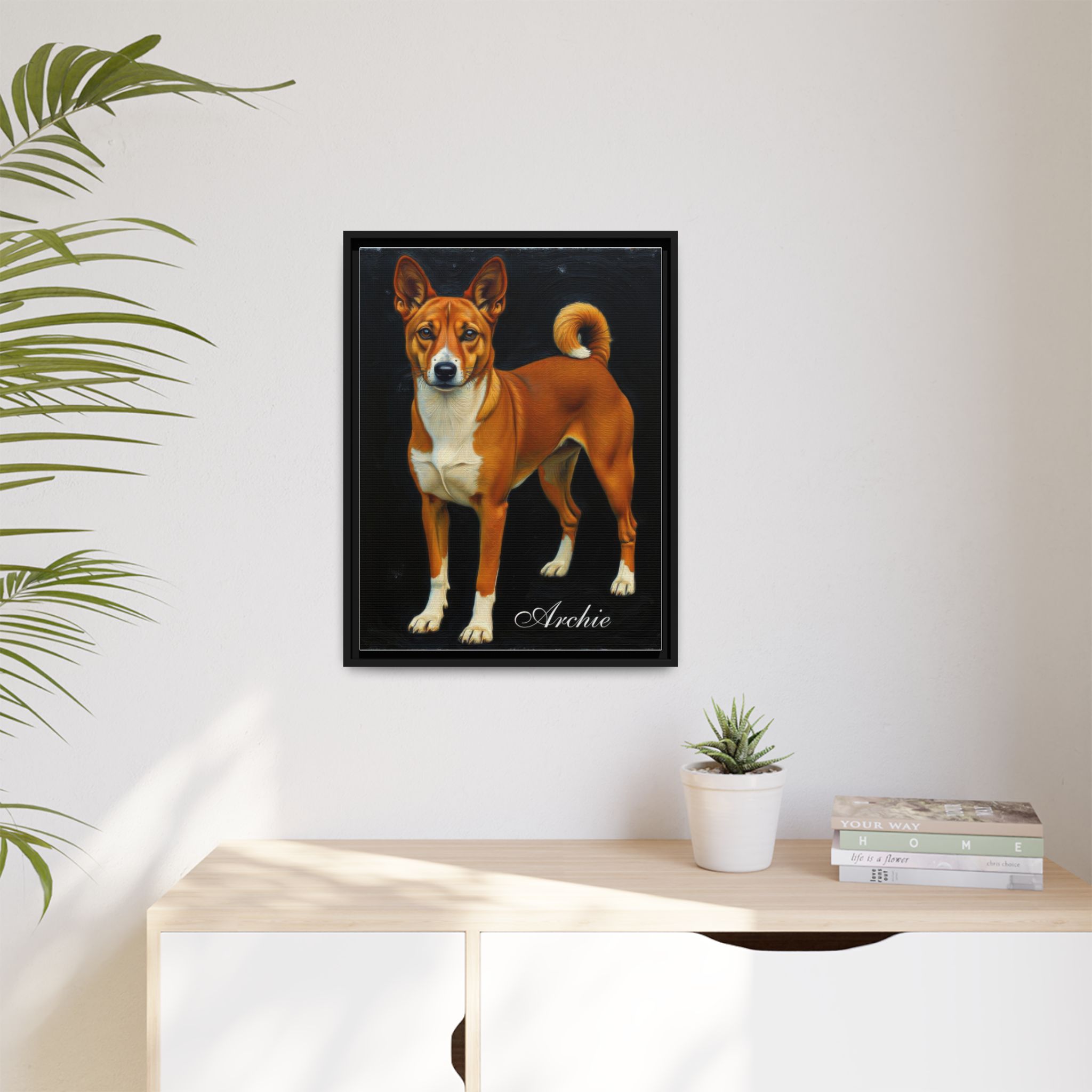 Eternal Light Dog Memorial Portrait Eternal Light Dog Memorial Portrait, Oil Painting Pet Memorial