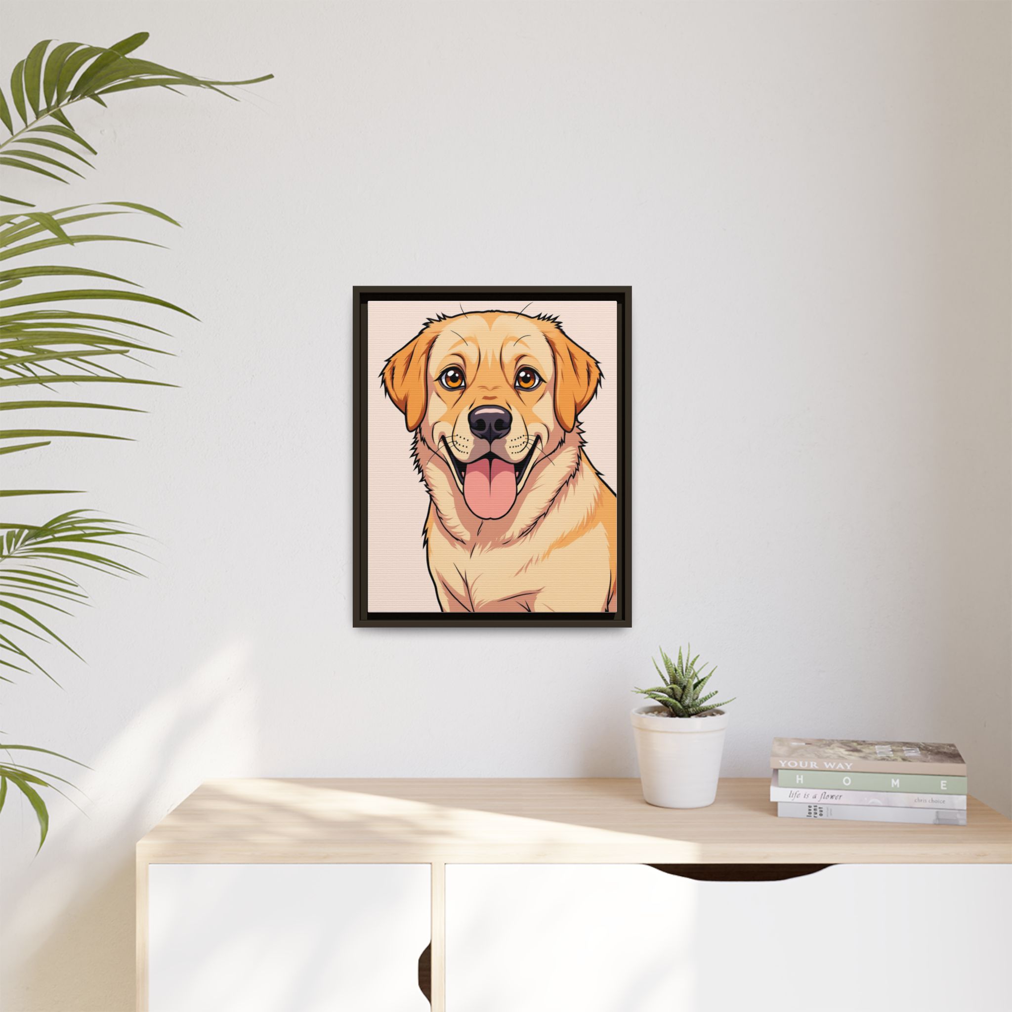 Custom dog portrait, cartoon style Custom Cartoon Dog Portrait, Dog Memorial Gift