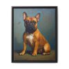 Custom Oil Painting Dog Portrait, Dog Mom Gift