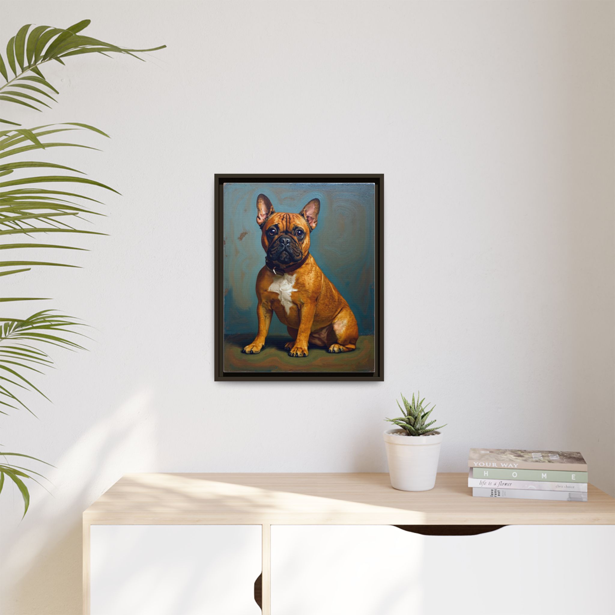 Custom Oil Painting Dog Portrait, Digital Pet Illustration