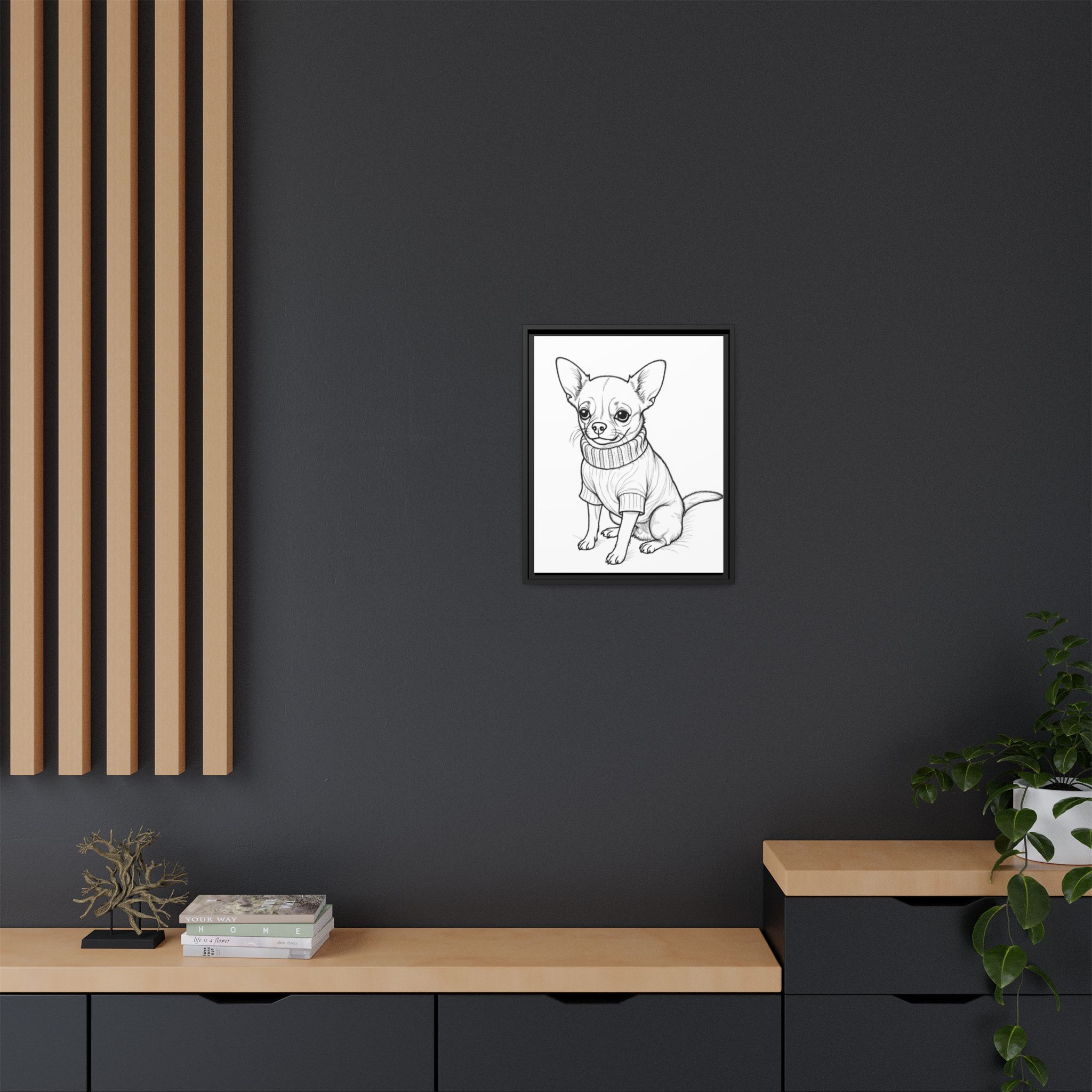 Custom Pencil Sketch Dog Portrait, Dog Dad Gift