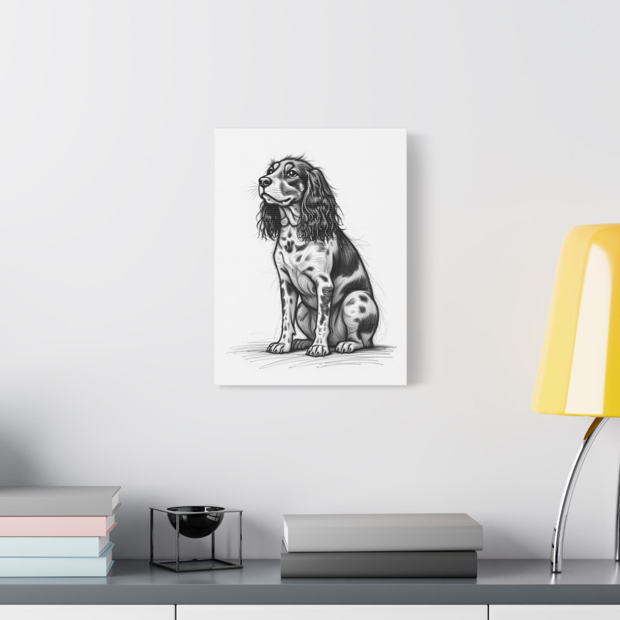 Custom Charcoal Dog Portrait Custom Charcoal Dog Portrait, Pet Portrait from Photo