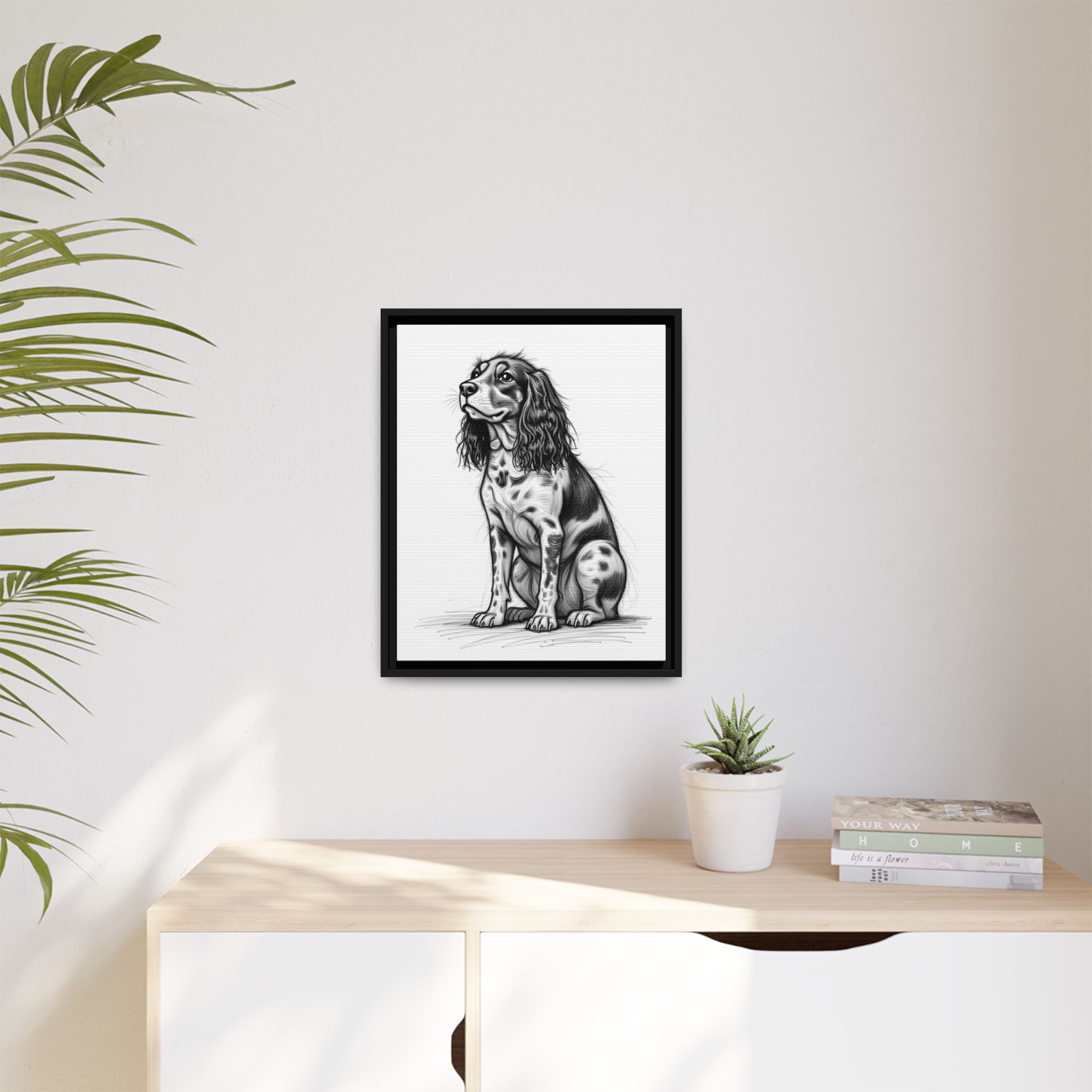 Digital pet portrait Custom Charcoal Dog Portrait, Digital Pet Illustration