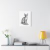 Digital pet portrait Custom Charcoal Cat Portrait, Custom Pet Art