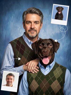 The "Step Brothers"  Pet Portrait